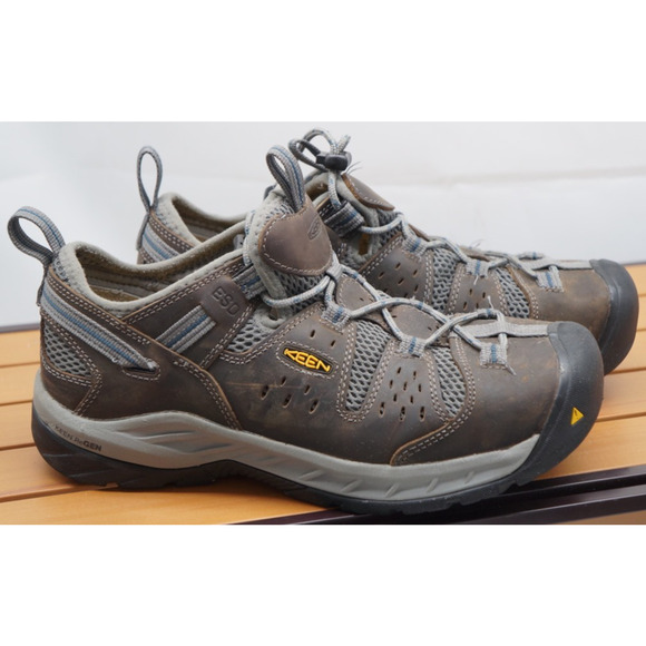 NEW KEEN Utility Men’s Size 8.5 M Atlanta Cool II 2 ESD Steel Toe Shoe 1023217 - Picture 1 of 13